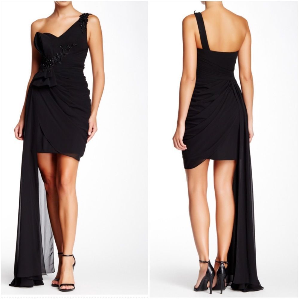 Issue New York Embellished One-Shoulder Minidress - Picture 1 of 16